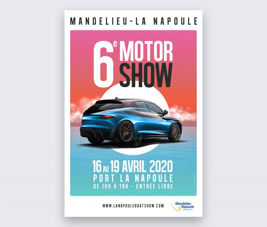 Affiche 40x60 Salon 6e Motor Show 2020 copie