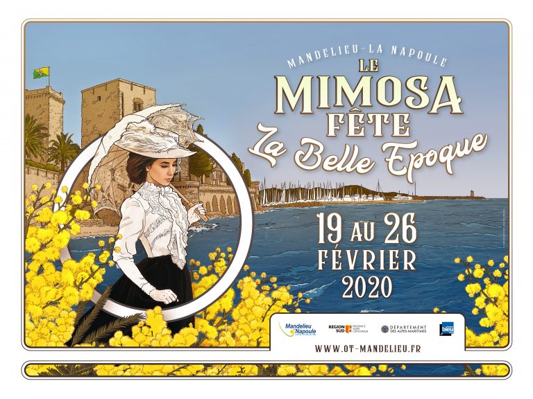 Affiche Mimosa 320x240cm
