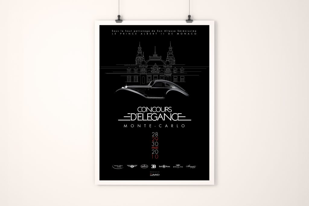 White empty paper with clips on the wall