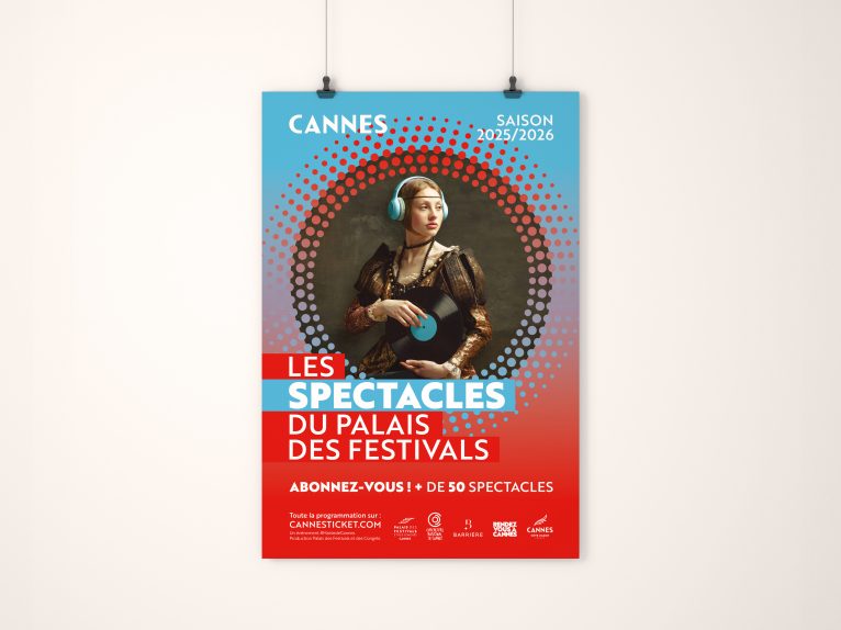 White empty paper with clips on the wall