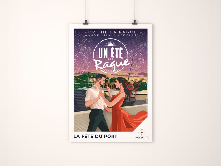 White empty paper with clips on the wall