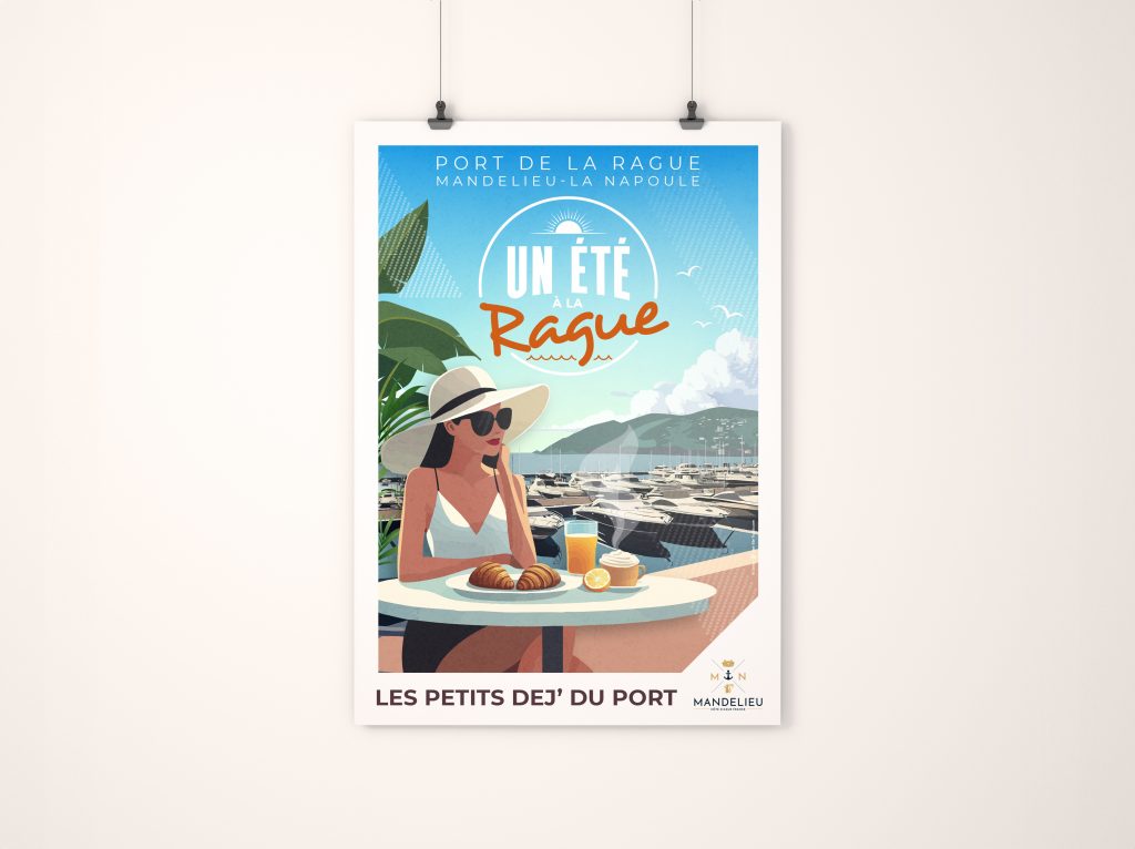 White empty paper with clips on the wall