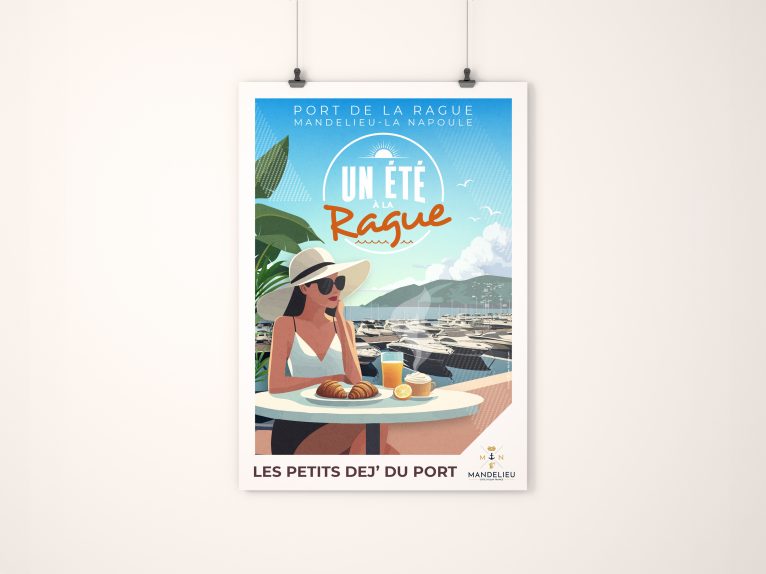 White empty paper with clips on the wall